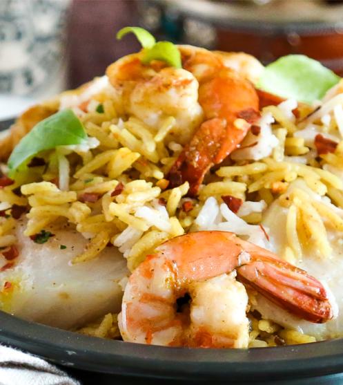 Seafood Biryani